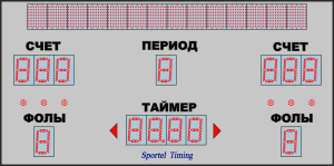 Табло SCU 2.0x1.0-150-L13